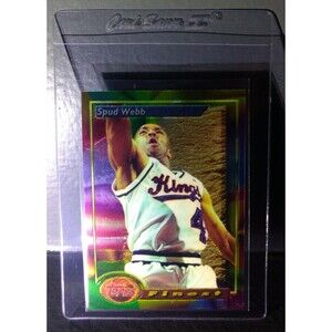 1993-94 Topps Finest Spud Webb #57 Basketball Card